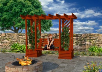 PERGOLA malá 230x60 cm